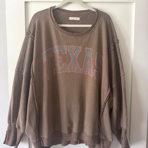 Free People Graphic Texas Camden Pullover - Picture 7 of 13